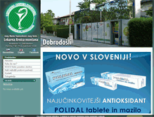 Tablet Screenshot of lekarna-arnica.si